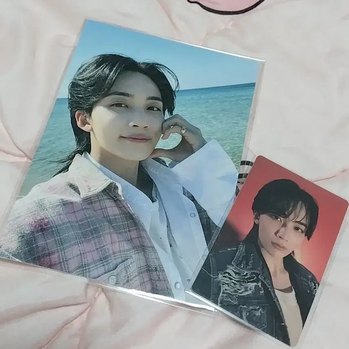 [BUNJANG] Seventeen Jeonghan Photocard + Postcard Set / 세븐틴 정한 포토카드+ 엽서(미개봉)