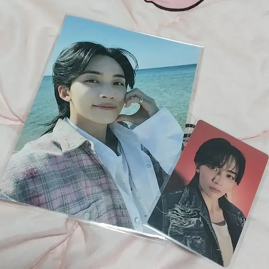 [BUNJANG] Seventeen Jeonghan Photocard + Postcard Set / 세븐틴 정한 포토카드+ 엽서(미개봉)