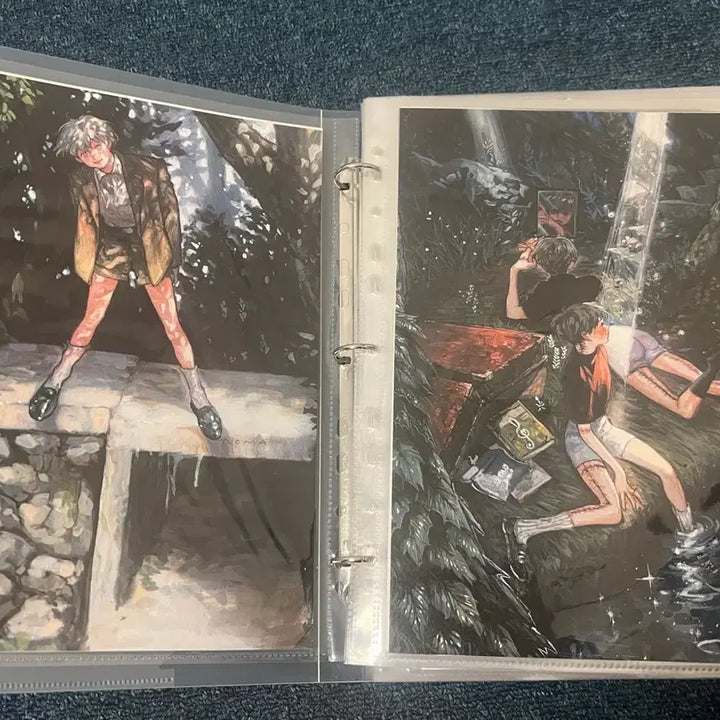 [BUNJANG] NOMA Illustration Postcard and Poster Bundle / 노마 NOMA 일러스트 엽서 포스터 일괄