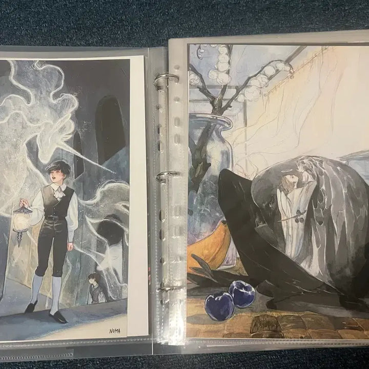 [BUNJANG] NOMA Illustration Postcard and Poster Bundle / 노마 NOMA 일러스트 엽서 포스터 일괄