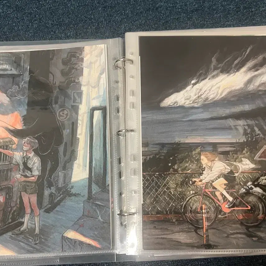 [BUNJANG] NOMA Illustration Postcard and Poster Bundle / 노마 NOMA 일러스트 엽서 포스터 일괄