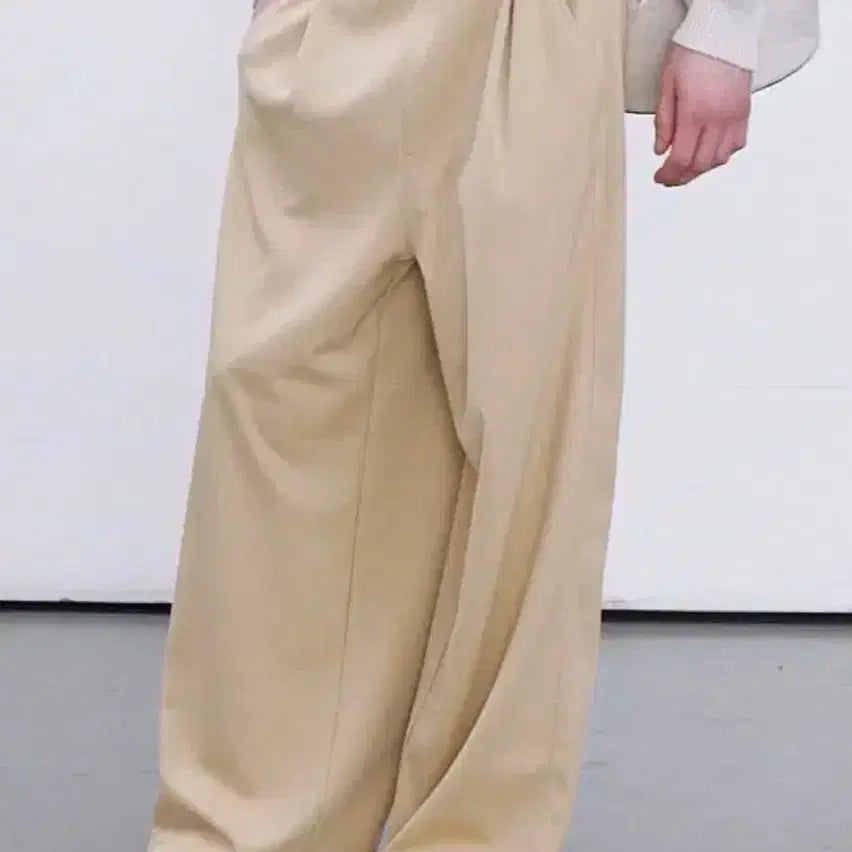 [BUNJANG] RECTO Tricot Training Pants Beige / [새상품] 렉토 트리콧 트레이닝 팬츠 베이지