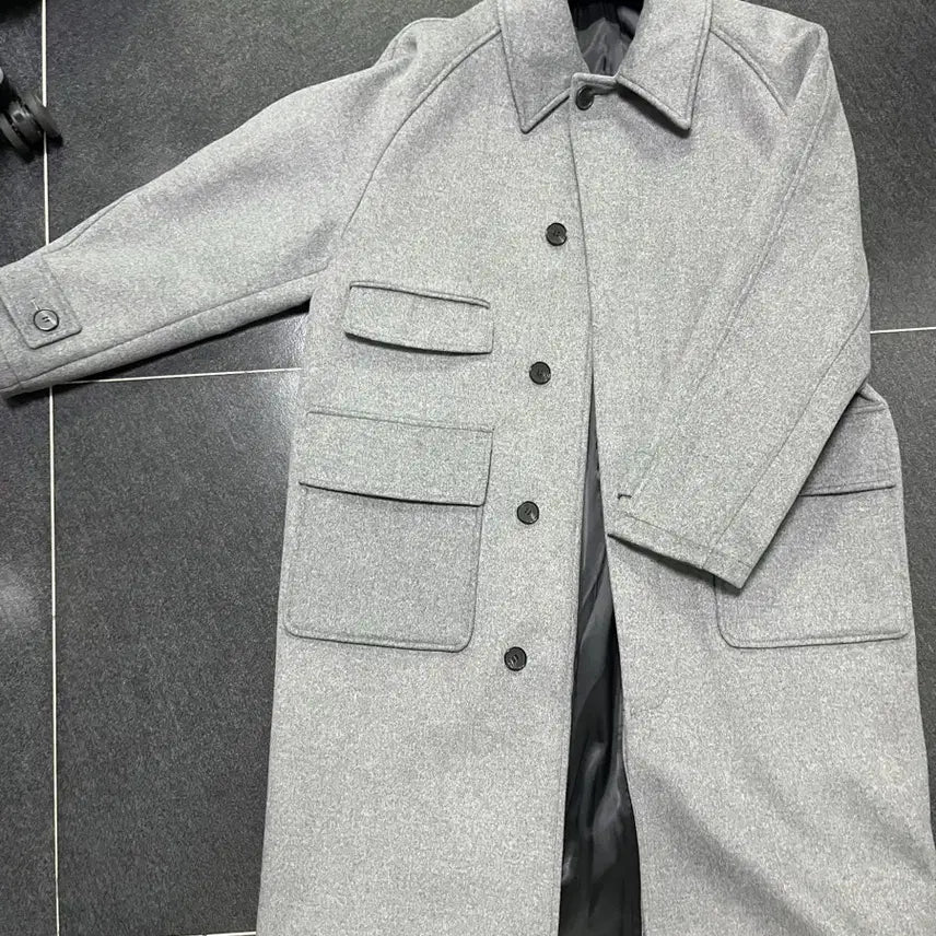 [BUNJANG] XL Legacy Cashmere Wool Balmacaan Coat / [XL] 레가시 캐시미어 울 발마칸코트