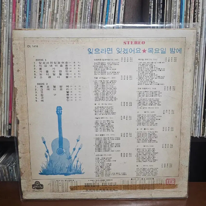 [BUNJANG] Lee Yongbok Forget If You Say So Rare LP / [LP] 이용복 - 잊으라면 잊겠어요 희귀반