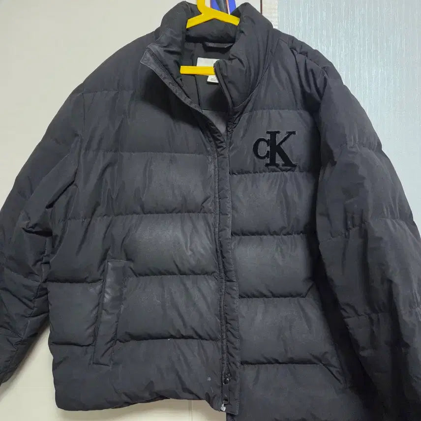 [BUNJANG] Calvin Klein Black Puffer Jacket / 캘빈클라인 블랙 푸퍼 패딩 점퍼
