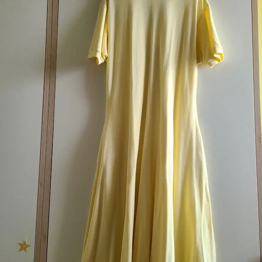 [SOLD OUT] 라코스테 옐로우 셔츠 원피스