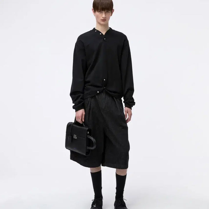 [BUNJANG] ADER Error Product.33 Sweatshirt Black XL / 아더에러 25ss 스웻셔츠 product.33 블랙 XL