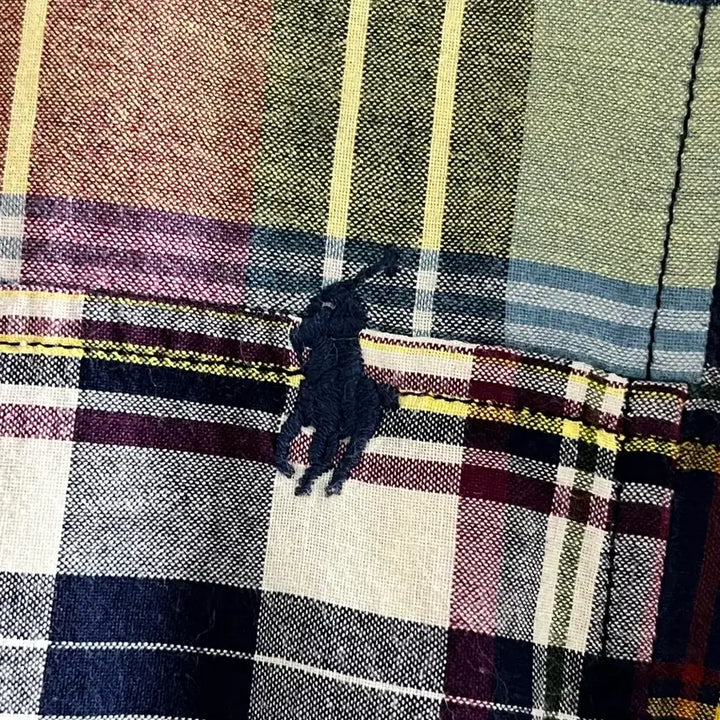 [BUNJANG] Polo Madras Shirt L / -폴로 마드라스 셔츠 L