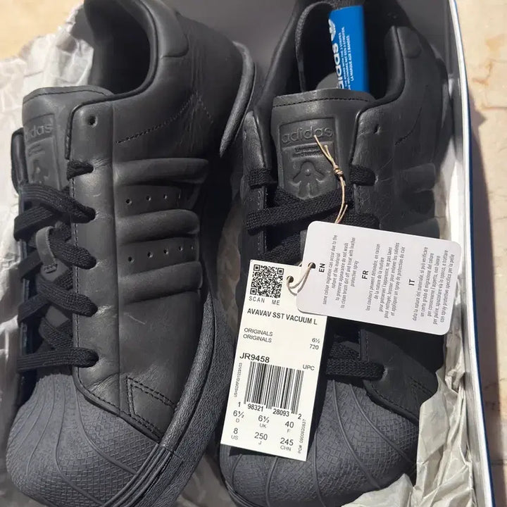 [BUNJANG] Adidas x ABABAB Superstar Grey Carbon / (W250) 박스파손. 아디다스 아바바브 슈퍼스타 그레이 카본