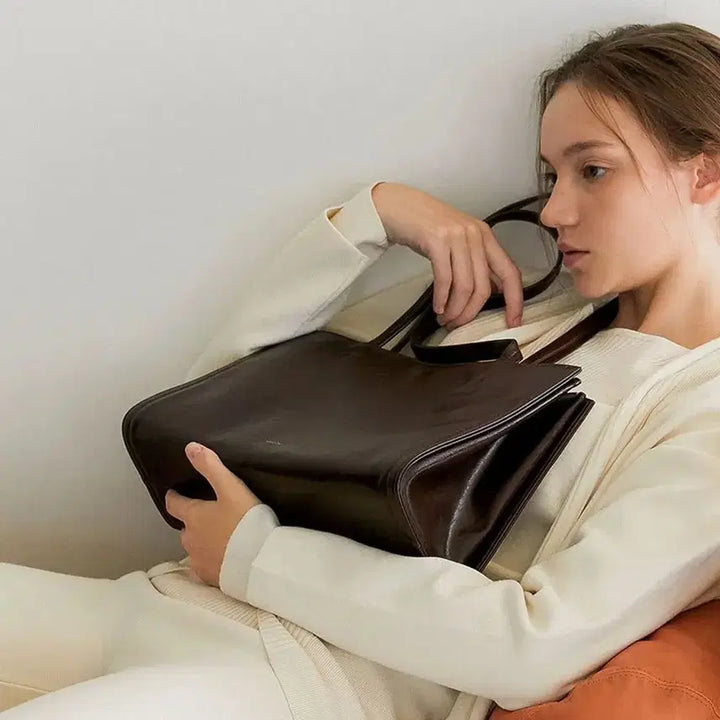 [BUNJANG] Stand Oil Oblong Bag - Marron Brown Shoulder Bag / 스탠드오일 Oblong bag 오블롱백 / 마론 브라운 스탠드 오일