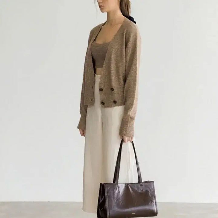 [BUNJANG] Stand Oil Oblong Bag - Marron Brown Shoulder Bag / 스탠드오일 Oblong bag 오블롱백 / 마론 브라운 스탠드 오일