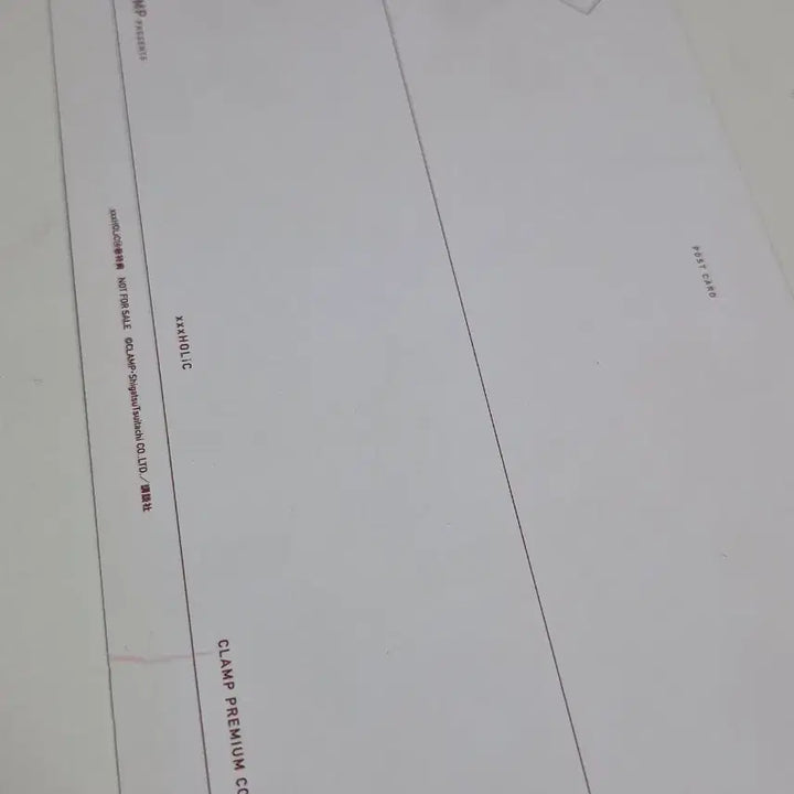 [BUNJANG] xxxHOLiC Postcard / xxx 홀릭 엽서 급전)