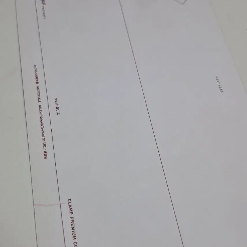 [BUNJANG] xxxHOLiC Postcard / xxx 홀릭 엽서 급전)