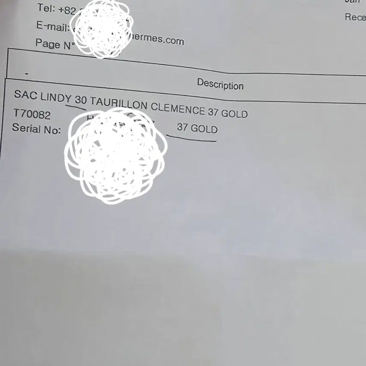 [BUNJANG] Hermes Lindy 30 Clemence Leather Handbag / 에르메스 린디백 30 클레망스 & 골드 가방