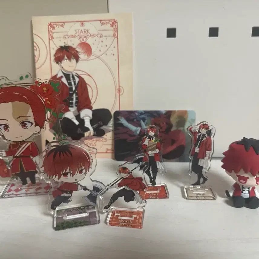 [BUNJANG] Frieren Stark Acrylic Figure Card Bundle Set / 장송의 프리렌 슈타르크 아크릴 피규어 카드 일괄 처분