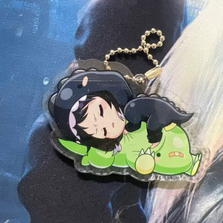 [BUNJANG] Bungo Stray Dogs Akutagawa Keychain / 문호 스트레이 독스 아쿠타가와 키링 문스독