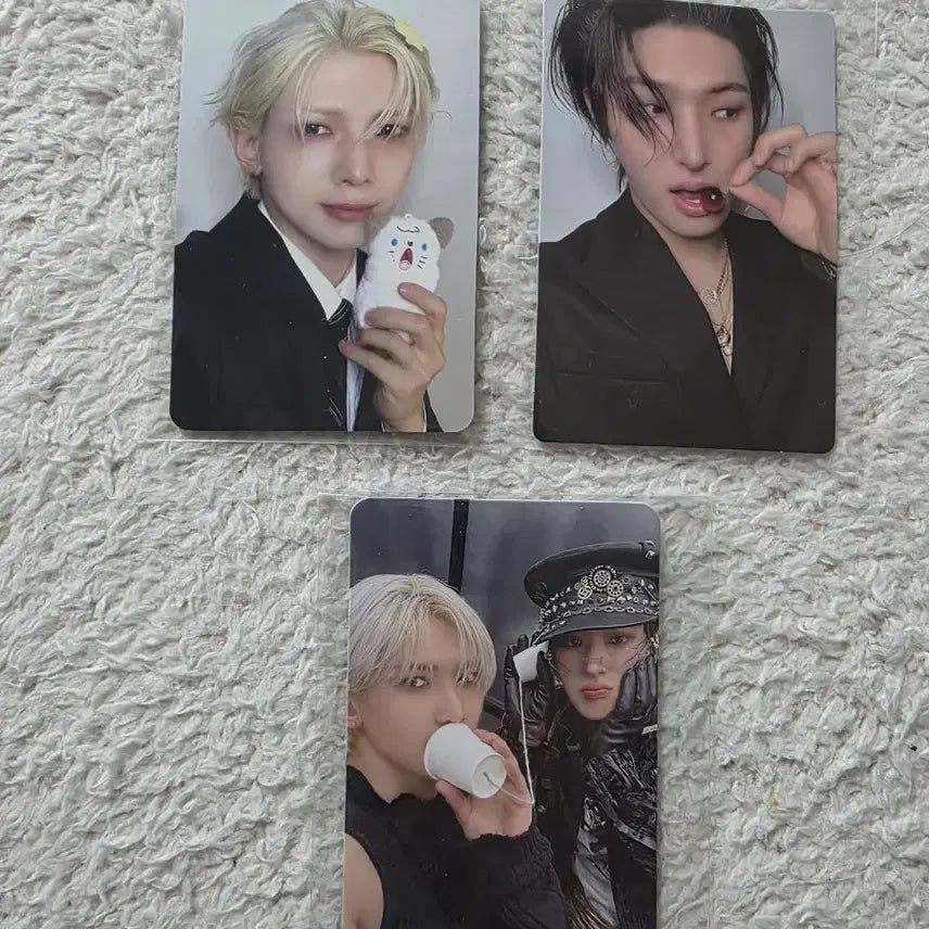 [SOLD OUT] 에이티즈 ATEEZ -  톡톡 메이크스타 프롬 특전 여상 민기 포카 일괄