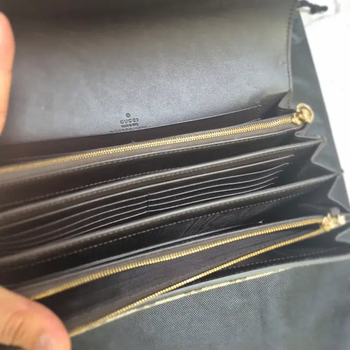 [BUNJANG] Gucci GG Supreme Clutch Bag Brown / 구찌 GG 수프림 클러치백 브라운