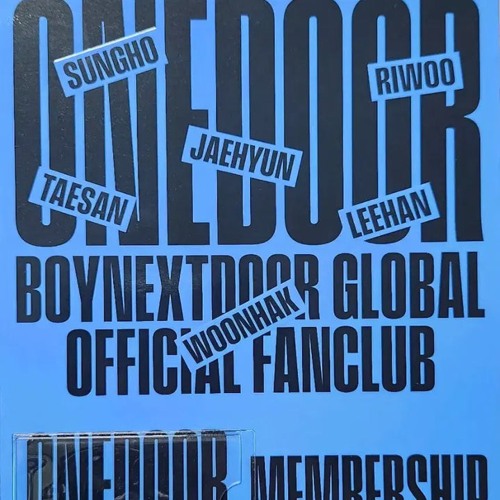[BUNJANG] BOYNEXTDOOR Membership Kit 2nd Gen Full Set (Photocard Included) / 포카포함) 보이넥스트도어 보넥도 멤버십 2기 풀구성
