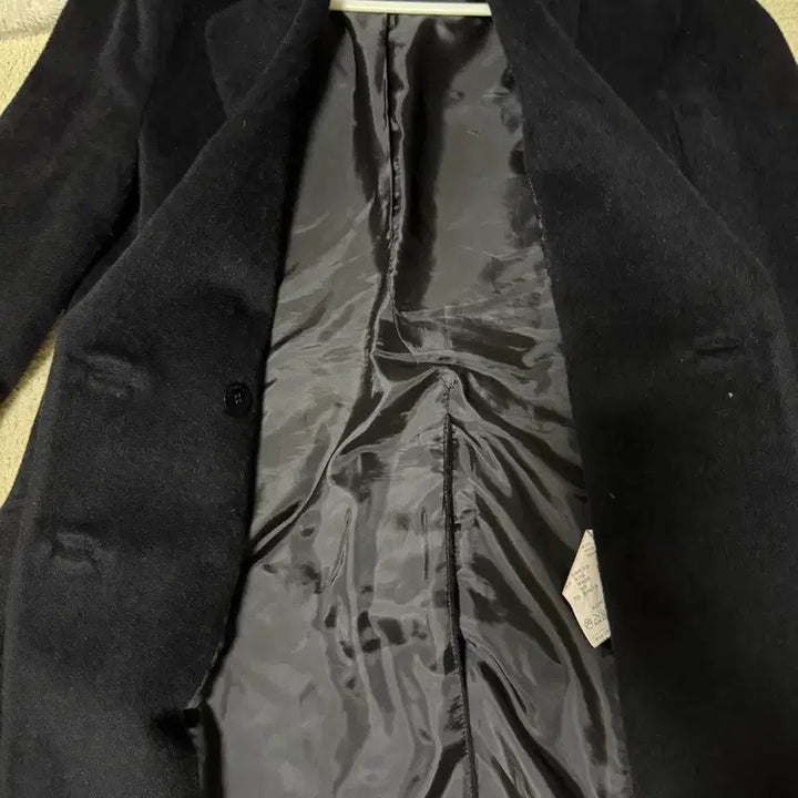 [BUNJANG] Jill Stuart Black Double Coat / 질스튜어트 블랙 더블 코트