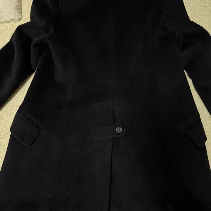 [BUNJANG] Jill Stuart Black Double Coat / 질스튜어트 블랙 더블 코트