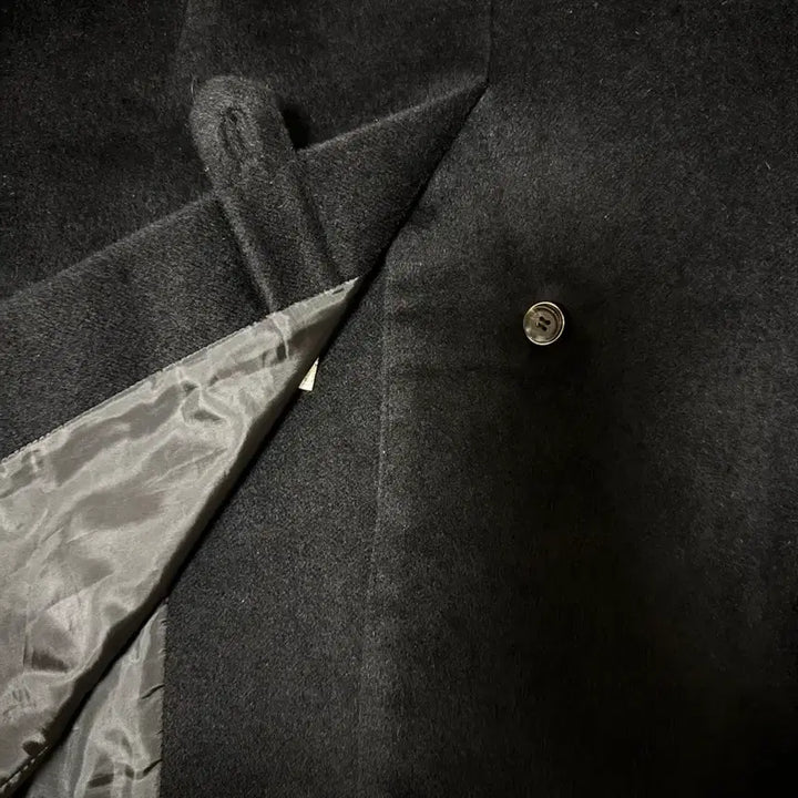 [BUNJANG] Jill Stuart Black Double Coat / 질스튜어트 블랙 더블 코트