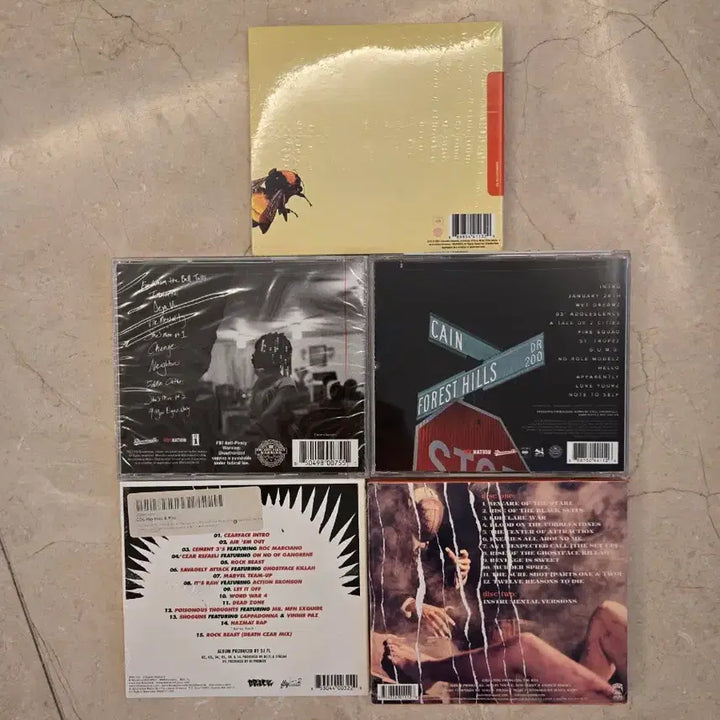[BUNJANG] Hip Hop Album CD Collection (Tyler the Creator, Ghostface Killah, Inspectah Deck) / 힙합 앨범 CD 모음 Tyler the Creator 외