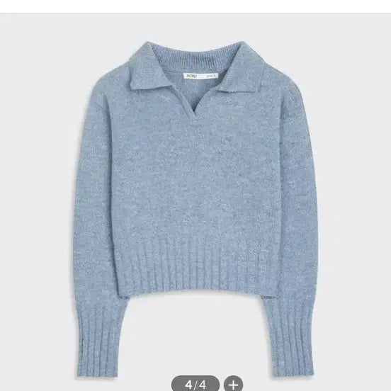 [SOLD OUT] 미쏘 mixxo 카라넥 긴팔 풀오버 니트 S