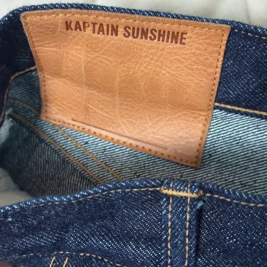 [BUNJANG] Kaptain Sunshine 5P Zipper Front Denim Pants 30 / 캡틴선샤인 5P Zipper Front Denim Pants 30