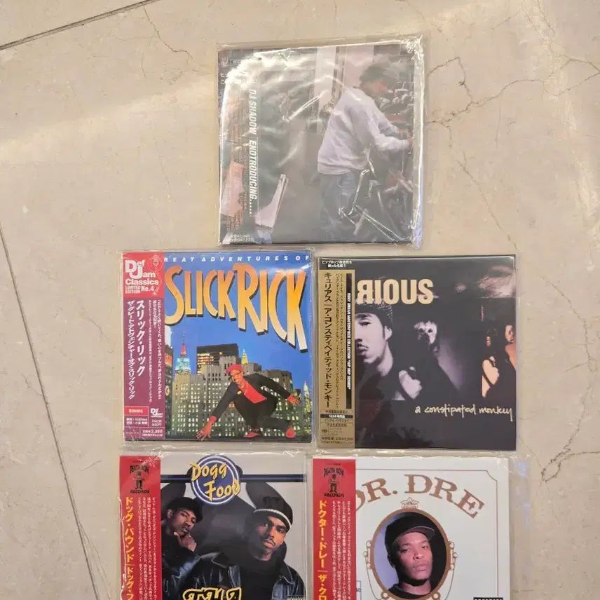 [BUNJANG] DJ Shadow, Dr. Dre LP Sleeve Edition CD Bundle / 힙합 CD 음반 DJ Shadow 닥터드레 외 lp슬리브 버젼