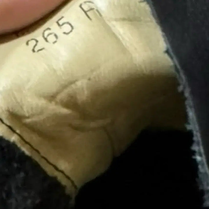 [BUNJANG] Melbon Zipper Tactical Boots / 멜본제화 지퍼 조종사 전술화/작업화/워커/부츠 (예비군용현장용패션용)