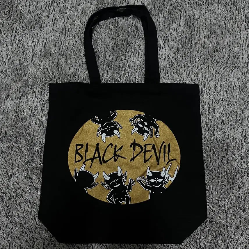 [BUNJANG] Black Devil Eco Bag / 블랙데빌 에코백