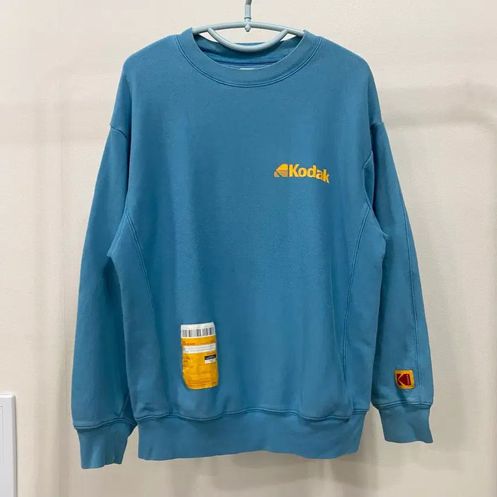 [BUNJANG] Kodak Mailer Mini Logo Sweatshirt / <M> 코닥 메일러 미니로고 맨투맨
