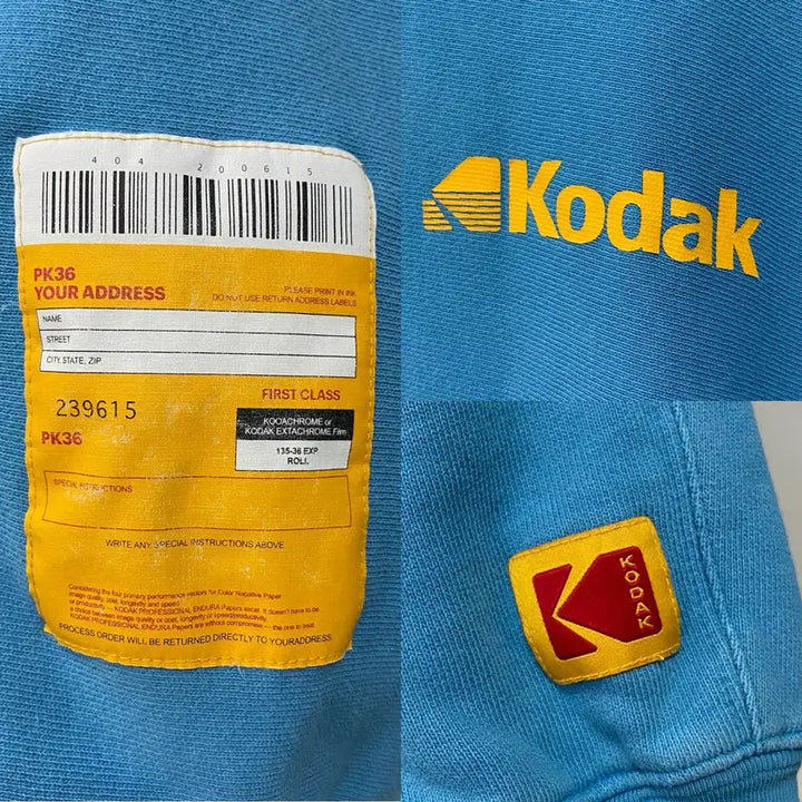 [BUNJANG] Kodak Mailer Mini Logo Sweatshirt / <M> 코닥 메일러 미니로고 맨투맨