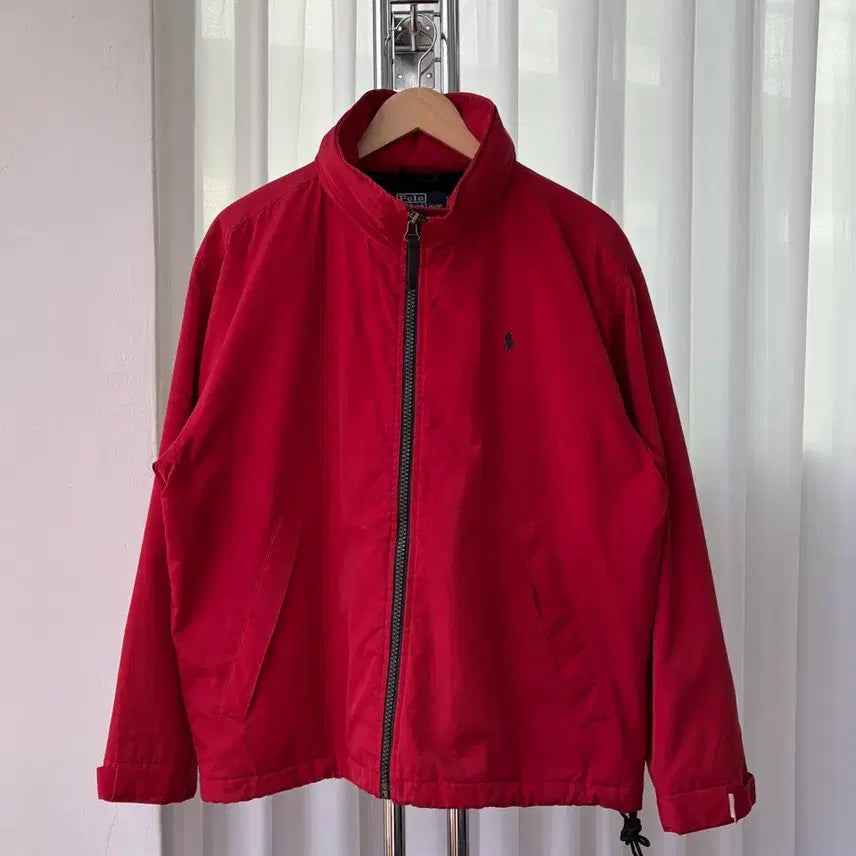 [BUNJANG] Polo Ralph Lauren Poly-Shell Red Jacket / [L]폴로 랄프로렌 폴리쉘 레드 자켓