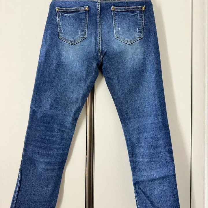 [BUNJANG] NONLEE Washed Denim Jeans / NONLEE 데미지 워싱 청바지