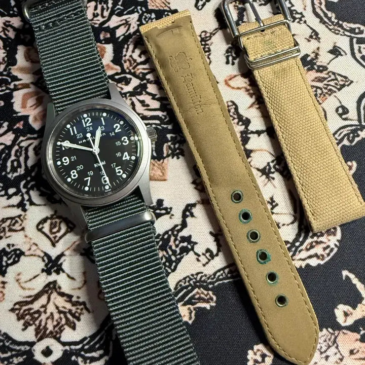 [BUNJANG] Hamilton 9415A Black Dial Mechanical Watch / 해밀턴 9415A 수동 BLACK검판