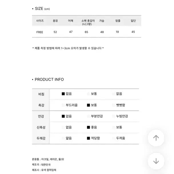[BUNJANG] A-bly Knit Cardigan / 에이블리 니트 가디건 쿠앤크