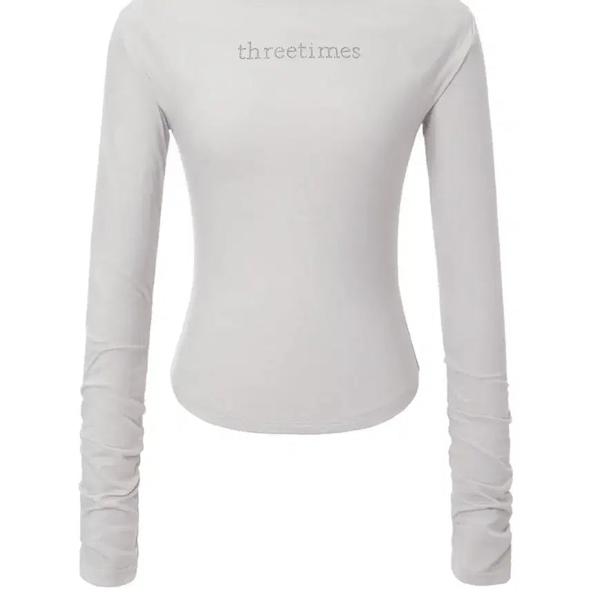 [BUNJANG] 3 Times Blush Tee Gray, Black M / 쓰리타임즈 블러쉬 티 블랙 M