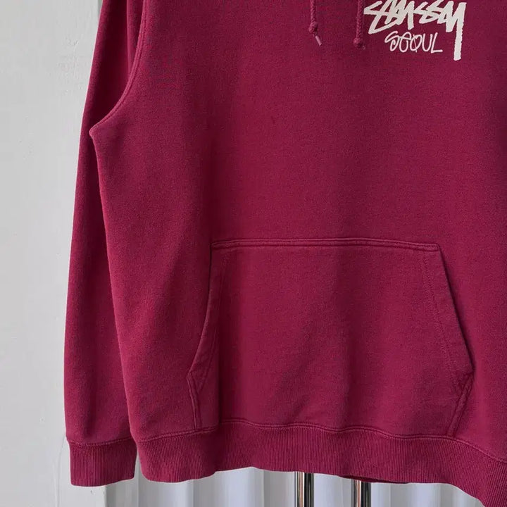 [SOLD OUT] [L]스투시 STUSSY 일본판 SEOUL 버건디 후드티