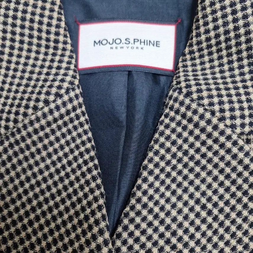 [BUNJANG] MojoSphin Gingham Check Double Jacket / 모조에스핀 깅엄체크 더블자켓