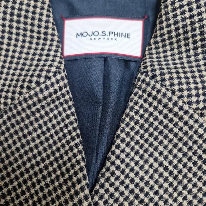 [BUNJANG] MojoSphin Gingham Check Double Jacket / 모조에스핀 깅엄체크 더블자켓