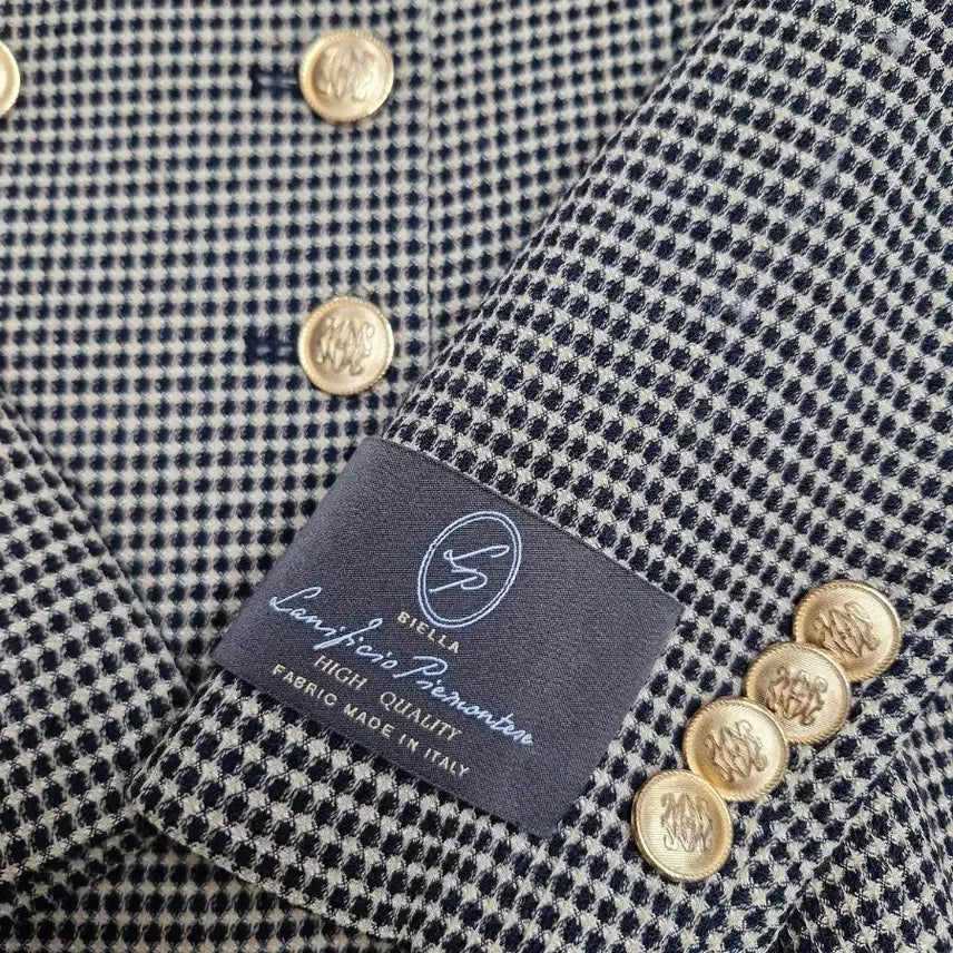 [BUNJANG] MojoSphin Gingham Check Double Jacket / 모조에스핀 깅엄체크 더블자켓