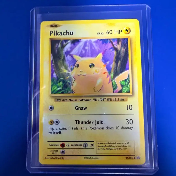 [BUNJANG] Pokemon Card Pikachu 2016 Album Version / 포켓몬카드 2016 피카츄 미판 앨범용