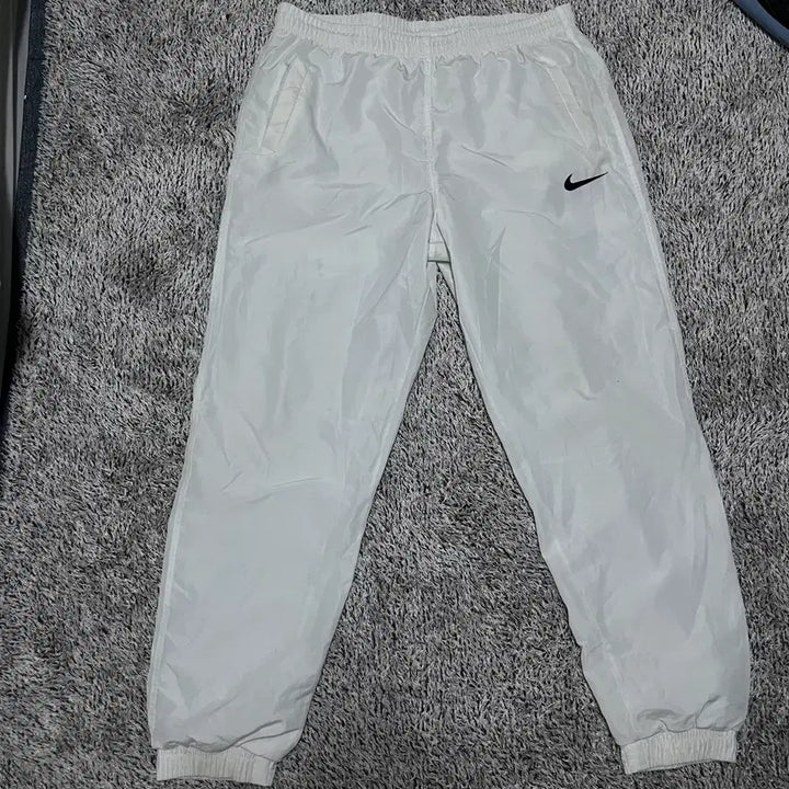 [BUNJANG] Nike White Training Pants / 나이키 화이트 트레이닝 바지