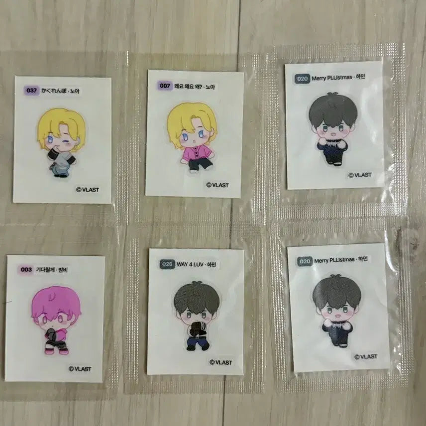 [BUNJANG] PLAVE Unsealed Ttibuseel Sticker / 플레이브 띠부씰