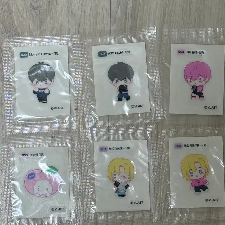 [BUNJANG] PLAVE Unsealed Ttibuseel Sticker / 플레이브 띠부씰