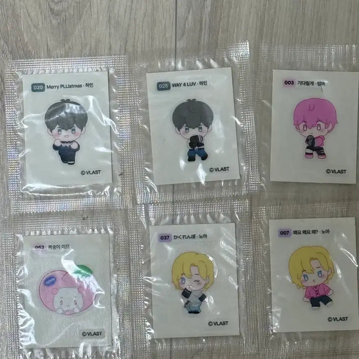 [BUNJANG] PLAVE Unsealed Ttibuseel Sticker / 플레이브 띠부씰