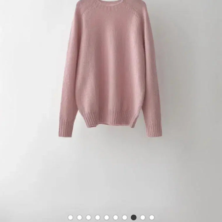 [BUNJANG] Onth Rosy Shaggy Dog Wool Knit Sweater / 온스 로지 브러쉬 쉐기독 니트 울 100