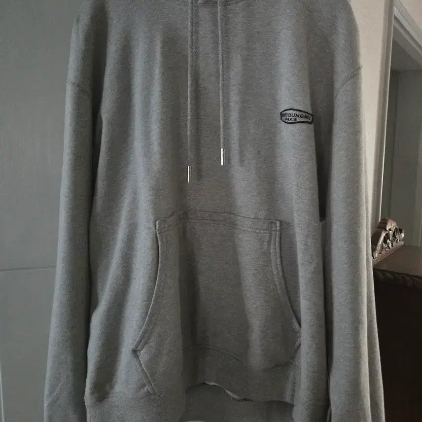 [BUNJANG] Wooyoungmi Gray Hoodie / 우영미 그레이 후드티